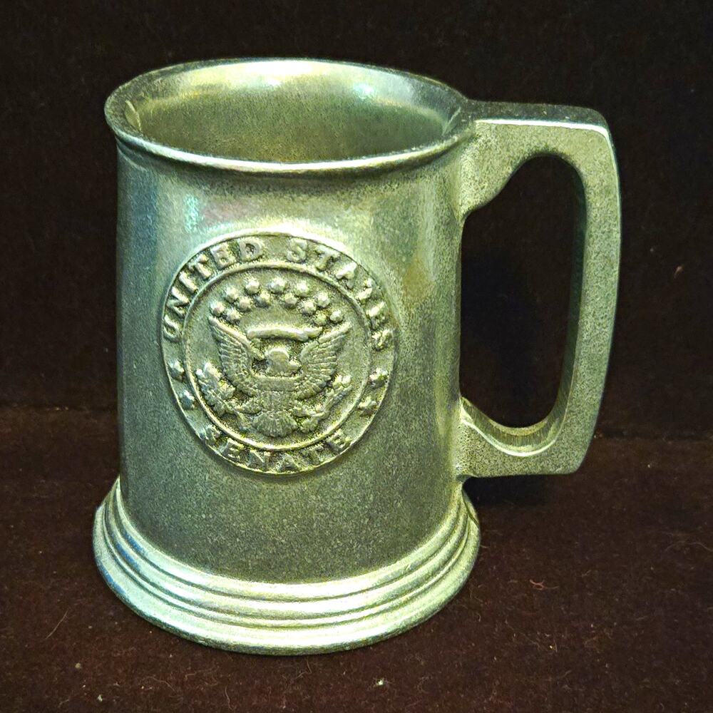 Wilton Co Pewter Mug Tankard United States Senate Seal